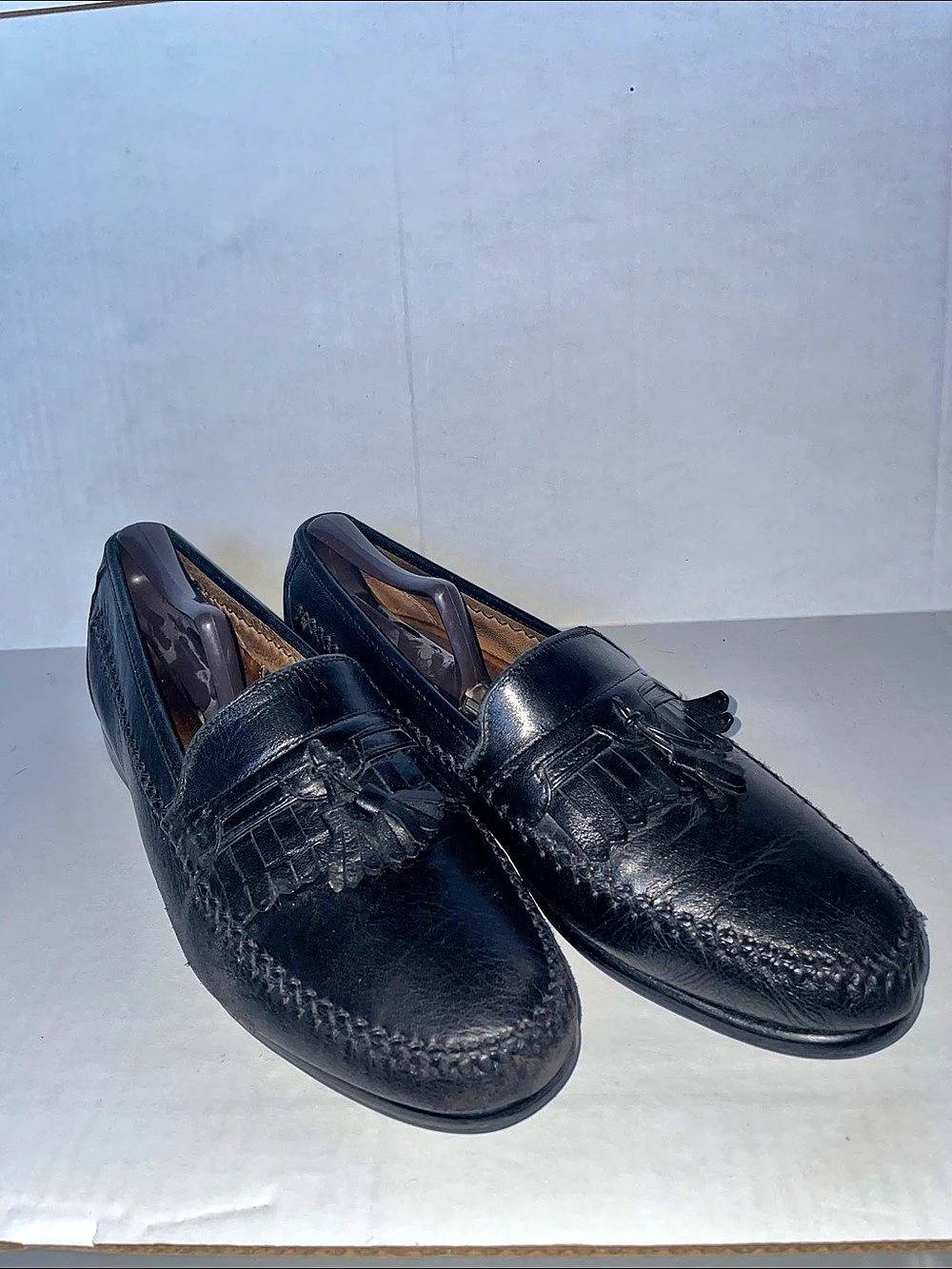 Cole Haan Black Tassel Loafers US 10.5M